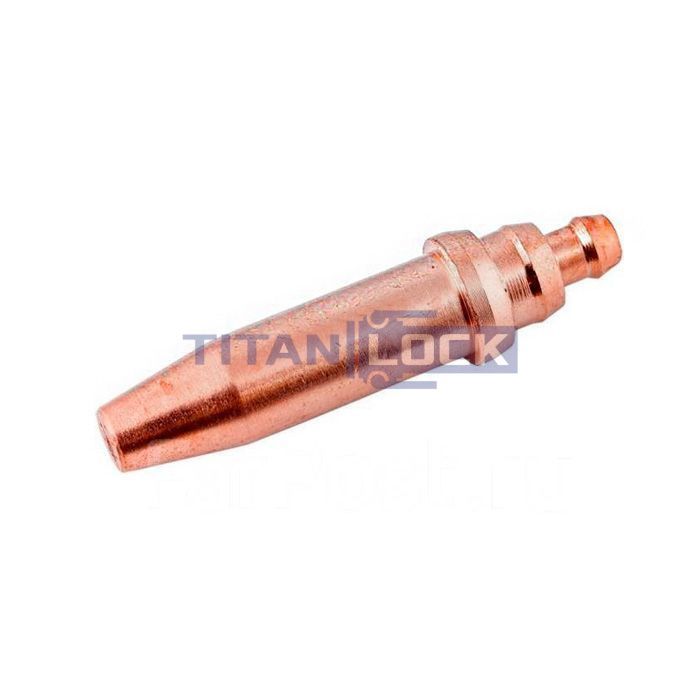 Мундштук ацетиленовый № 2 (1/16"), до 25-75 мм, TLNM2-ACL TITAN LOCK 