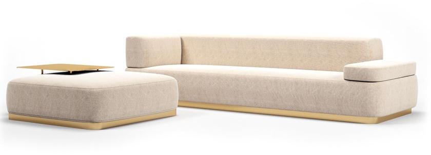 Aston Martin 3-х местный диван из нубука V255 sun-id-1464495 - Вид №7