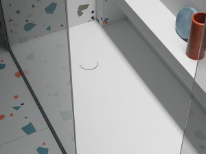 Поддон для душа с твердой поверхностью