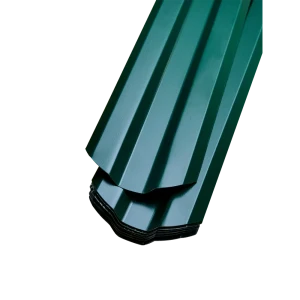 91415784 Штакетник металлический Shev-Stone Волна 1.2 м Зеленый мох 10 шт STLM-0955098