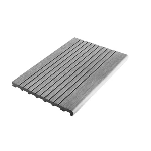 Ступень прямая цельная ДПК 23x342x3000 мм серый