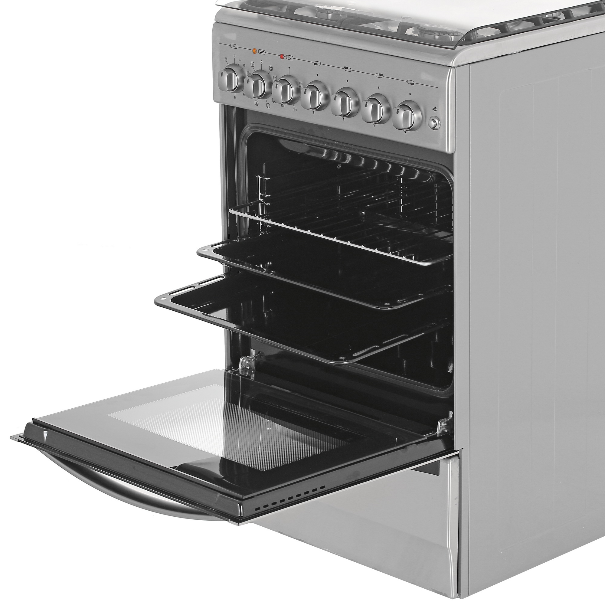 1607013 Комбинированная плита Gefest ПГЭ 5102-03 0027 серый STDN-0011249 - Вид №5