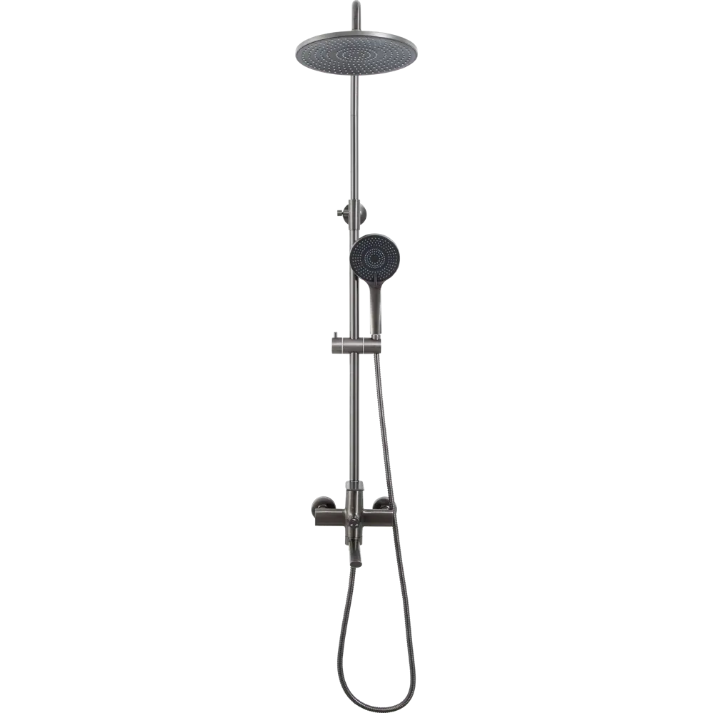 Душевая система Frap Arne со смесителем 3 режима цвет графит STLM-2006197 - Вид №7