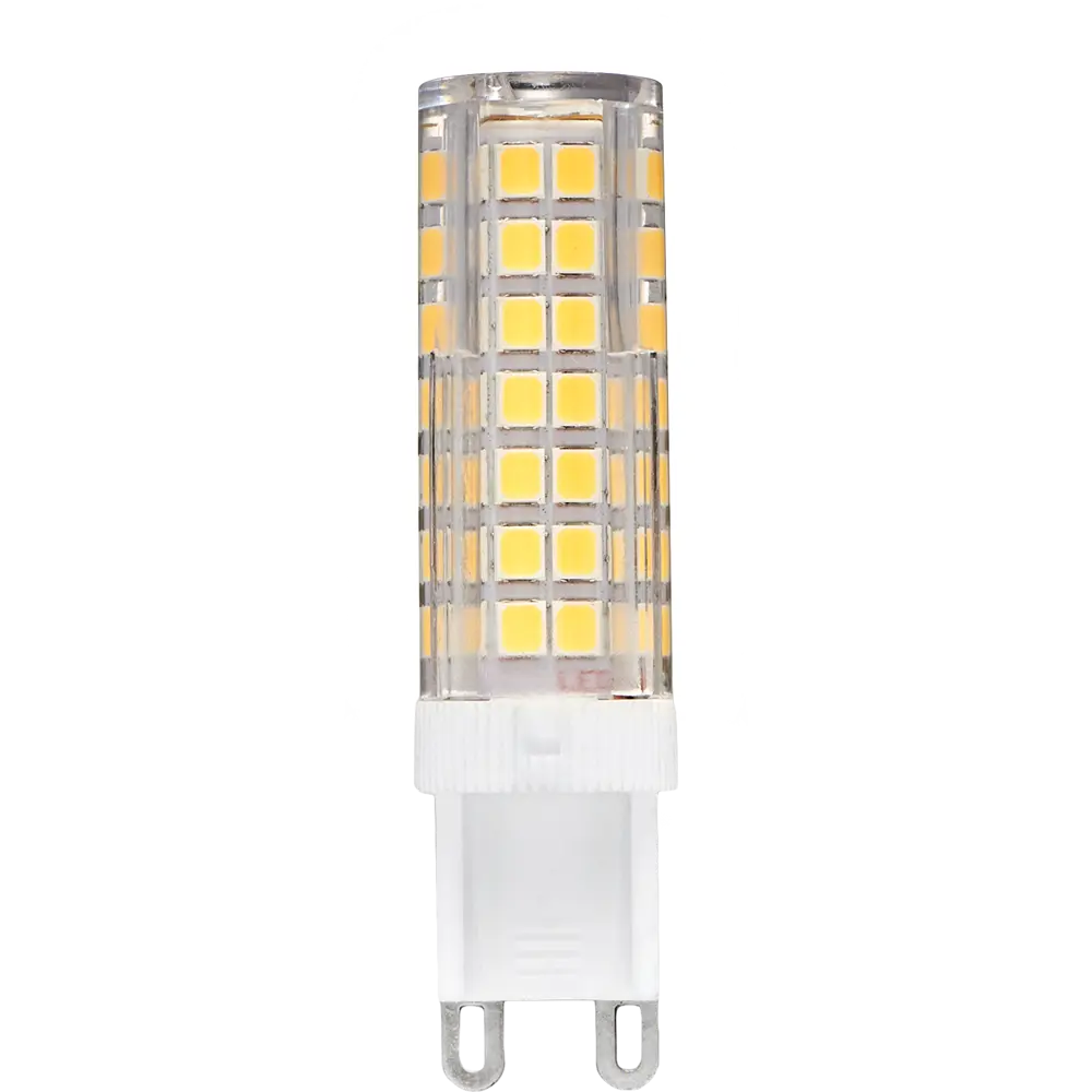 Светодиодная лампа Volpe G9 7Вт кукуруза теплый белый свет 89830434 STLM-1537708 - Вид №1