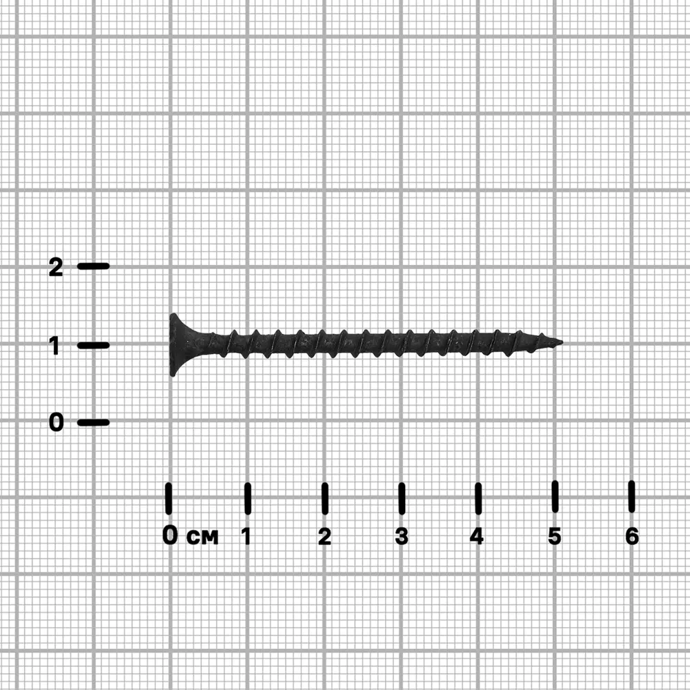 Саморезы по дереву и гипсокартону Standers потайные острые фосфатированные 3.5x51 на вес STLM-2050409 - Вид №2