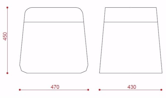 Moca Пуф из мягкой ткани sun-id-1422545 - Вид №2