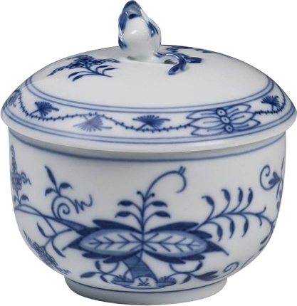 90833 Meissen Сахарница 7,5см  "Луковый декор" Фарфор 