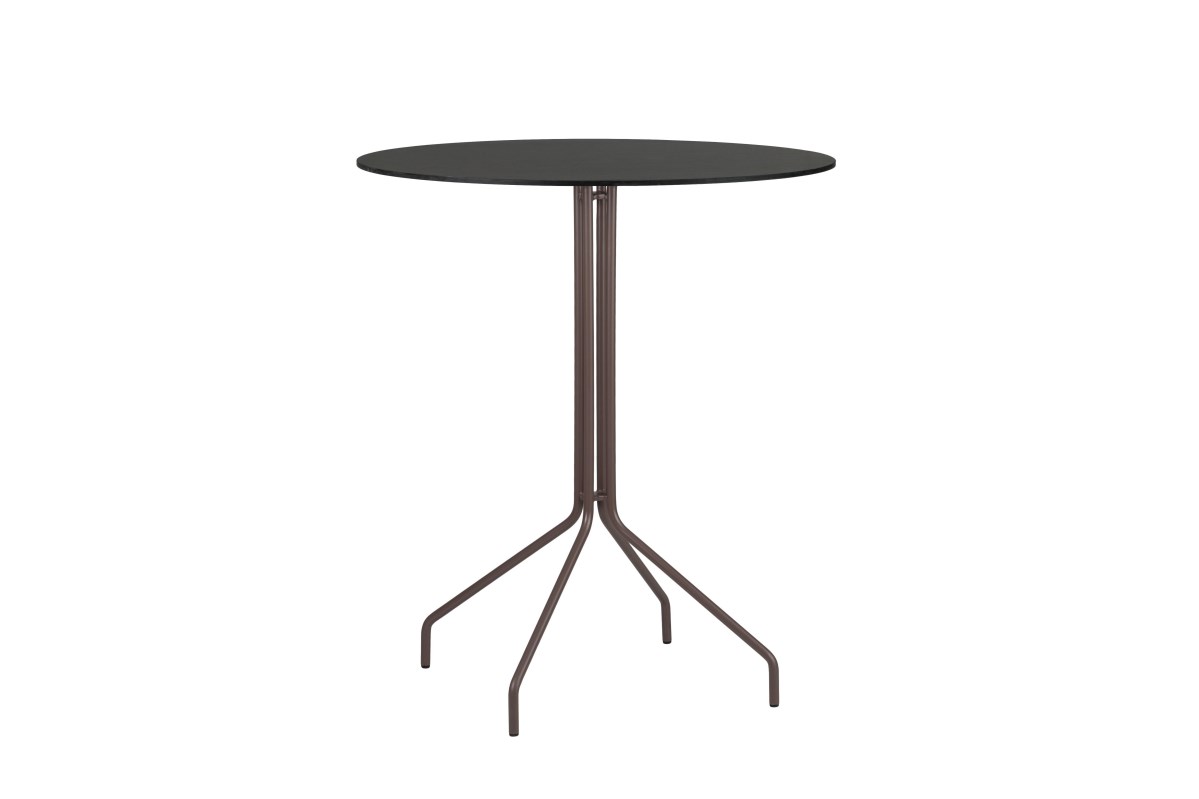 107251 Высокий стол со столешницей Compact Ø 90 см Point Weave POINT1920 