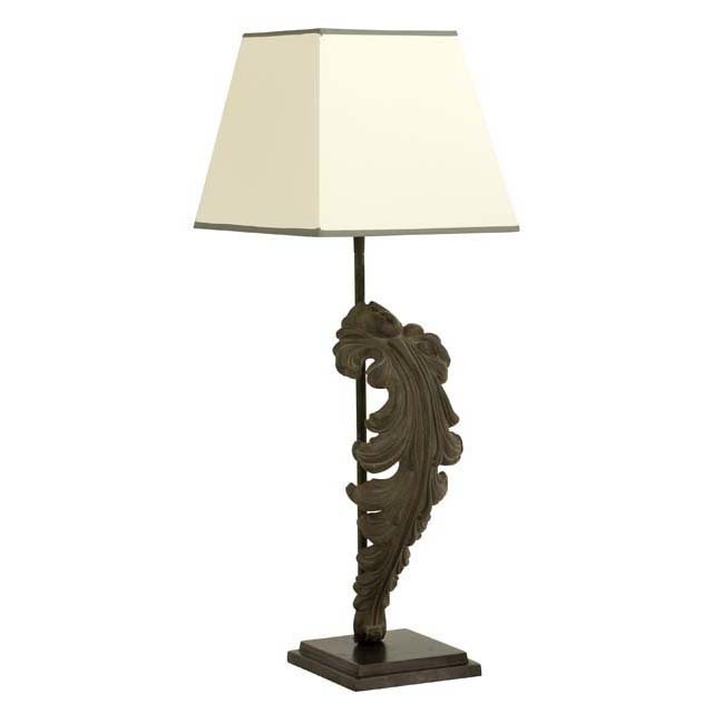 Настольная лампа Beau Site S от Eichholtz Коричневый 106392 EICHHOLTZ КЛАССИЧЕСКИЕ 061827 Белый;коричневый  - Вид №3