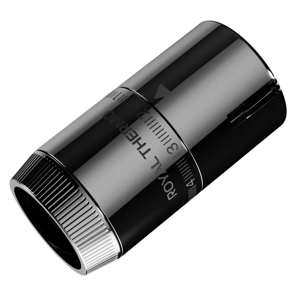 Термостатическая головка жидкостная Royal Thermo Design M30x1.5 хром STLM-2155175 - Вид №1