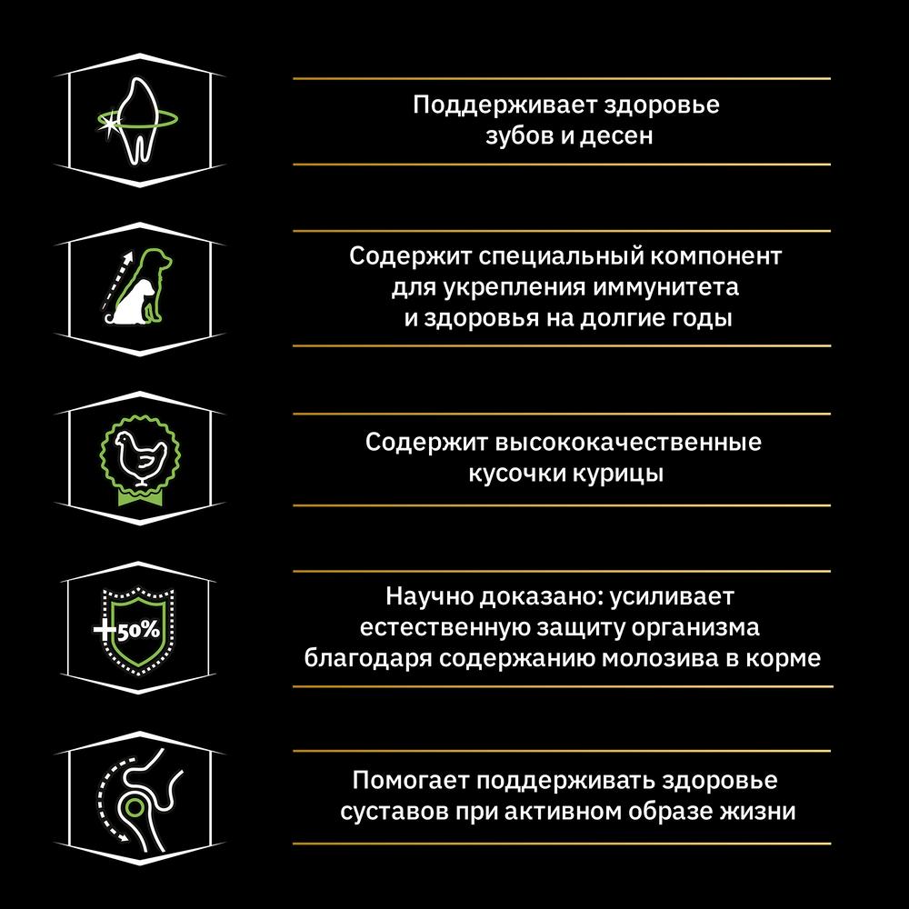 ПР0059706 Корм для щенков для средних пород, курица сух. 12кг Pro Plan  - Вид №4