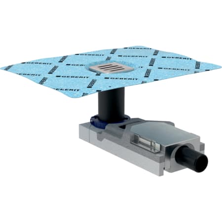 154.052.00.1 Трап для душа Geberit для высоты выравнивающей стяжки на впуске 65–90 мм Geberit 