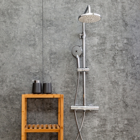 Orange Thermo T02-912cr Душевая система стермостатом Белый sun-id-1517031 - Вид №1