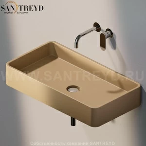 MWL759004 Подвесная раковина настенная прямоугольная Ceramica Flaminia Miniwash