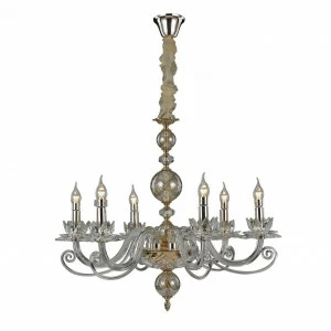 Подвесная люстра Divinare Firenze 8820/09 LM-6 DIVINARE ДИЗАЙНЕРСКИЕ, FIRENZE 108108 Золотой