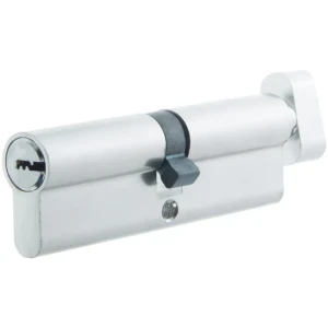 Цилиндр Standers 100, 50x50 мм, ключ-вертушка, цвет хром 17263739 STLM-2112628