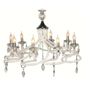 Подвесная люстра Omnilux OML-34303-08 хром OMNILUX ДИЗАЙНЕРСКИЕ 188085 Хром