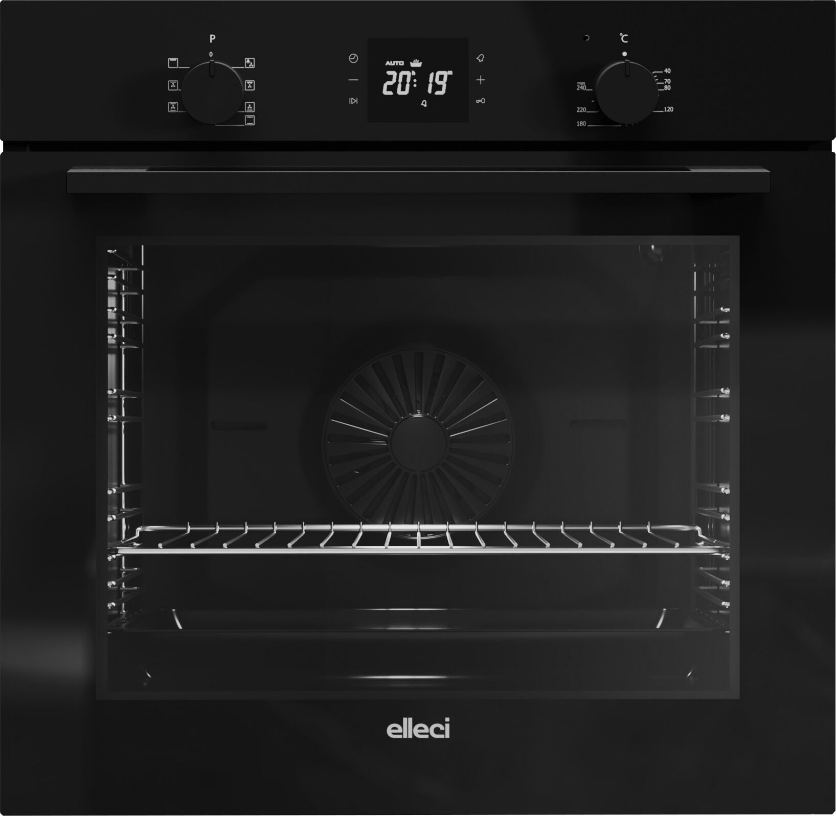 Тепловентиляторная печь total glass 60 см Elleci Elleci Kitchen ARCH-00109192 - Вид №1