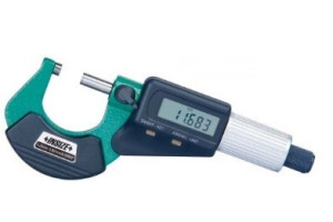 16514411 Микрометр МКЦ- 25 диап 0-25мм/0-1 дел 0.001мм/0.00005 фрикционный барабан 3109-25A INSIZE