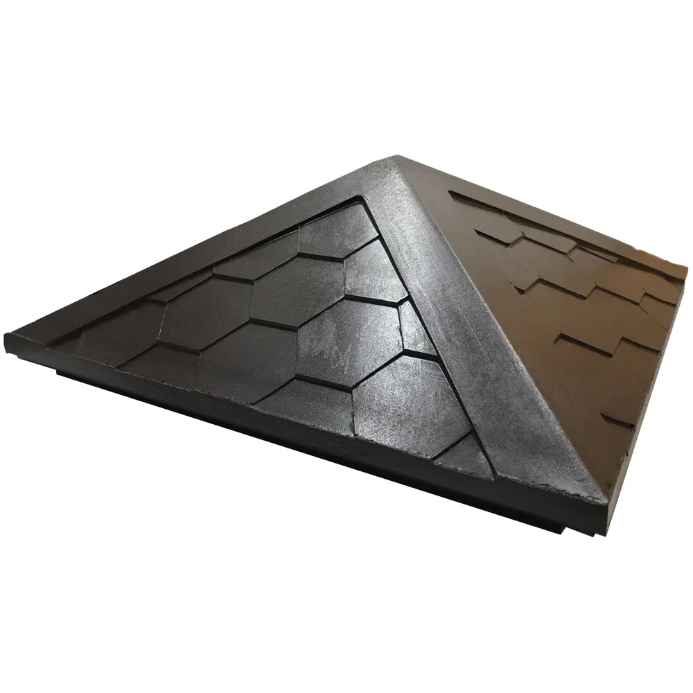 Колпак на столб полимерпесчаный 1.5 кирпич коричневый Santreyd STLM-2046339