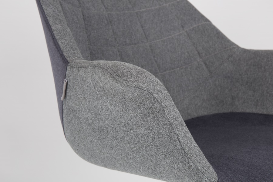 Кресло Doulton серое Zuiver 1200112 - Вид №12