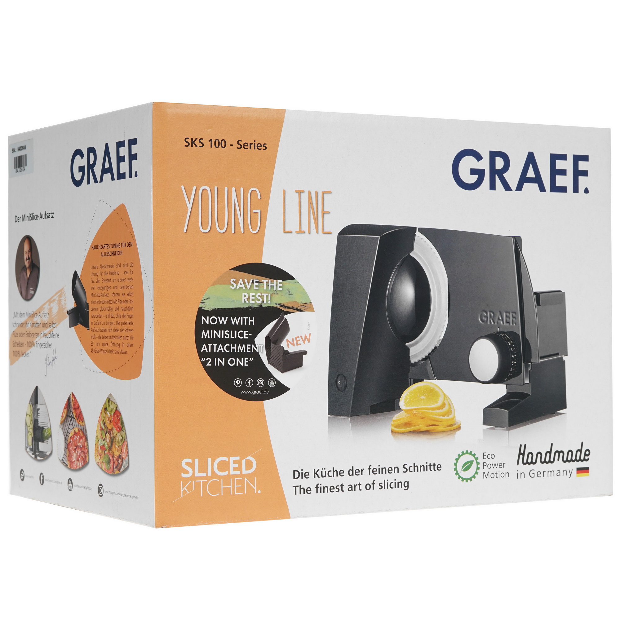 9976978 Ломтерезка GRAEF SKS 100 черный STDN-0101847 - Вид №9