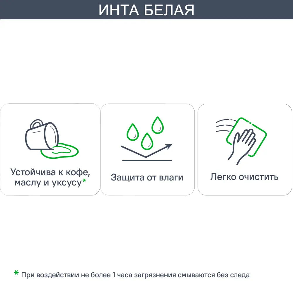 Фасад кухонного шкафа Инта 39.7x102.1 см KONSENSA ЛДСП цвет белый 89415848 STLM-2169454 Инта белая - Вид №5