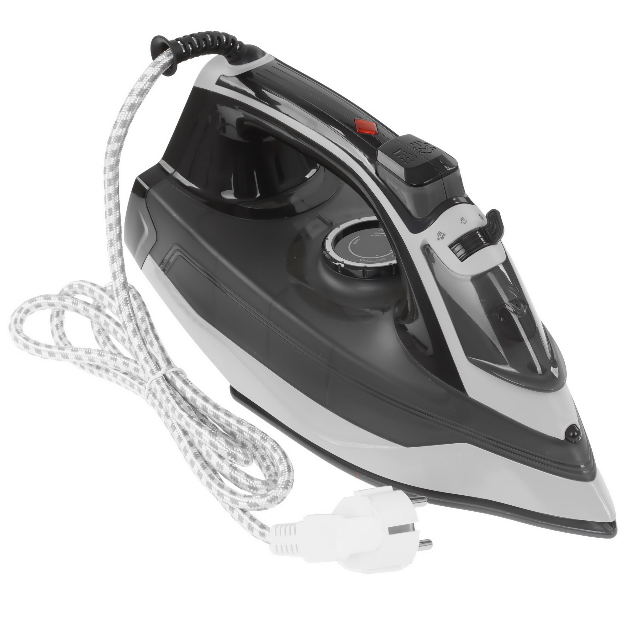 9232419 Утюг Himmel HM-1201 черный STDN-0014450 - Вид №5