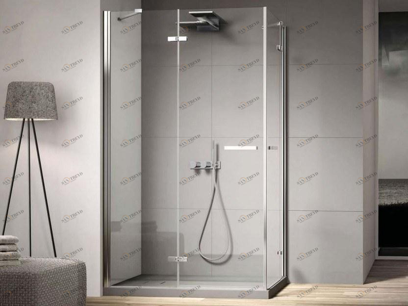 DISENIA Душевая кабина с двухстворчатой ​​угловой дверцей Smart Smpox2 