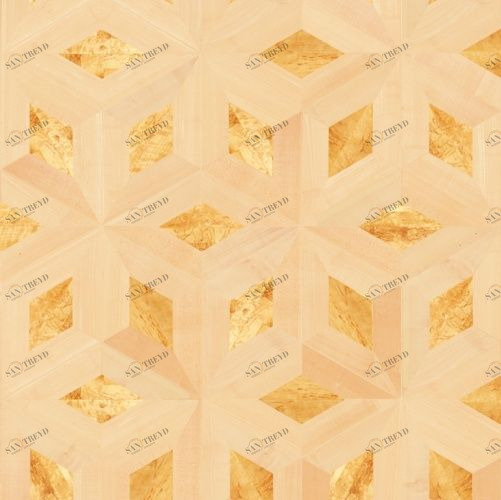 Художественный паркет Da Vinci Щитовой 26-189 Дуб (Гладкая) 500х500 мм 26010189