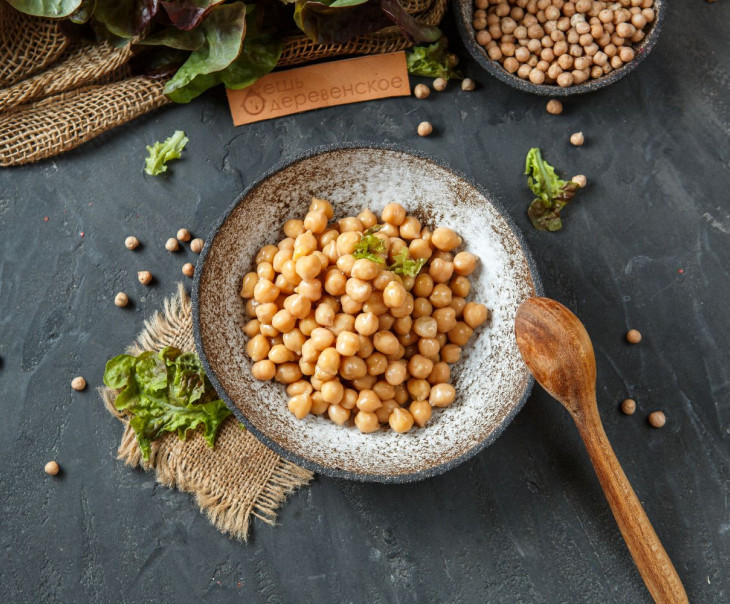 6092 Нут консервированный Вкусляндия  - Вид №1