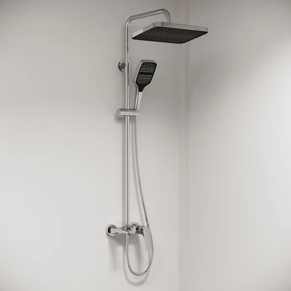 89392205 Душевая система Iddis Lahta LAHSB3Fi06 со смесителем 3 режима цвет хром STLM-1568891