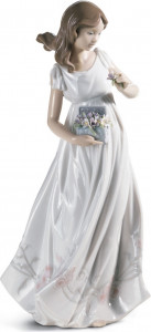 10669014 LLADRO Фигурка Lladro "Сокровища сердца" 15х33см Фарфор