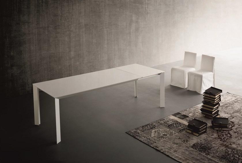 Dall'Agnese Раздвижной стол из лакированного стекла sun-id-1471789 - Вид №2