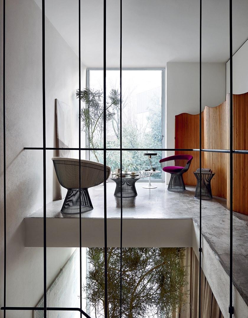 KNOLL Стул из стали с подлокотниками Platner sun-id-1419326 - Вид №10