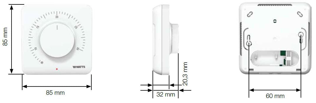 Термостат WATTS Vision® ARCH-00077194 - Вид №2