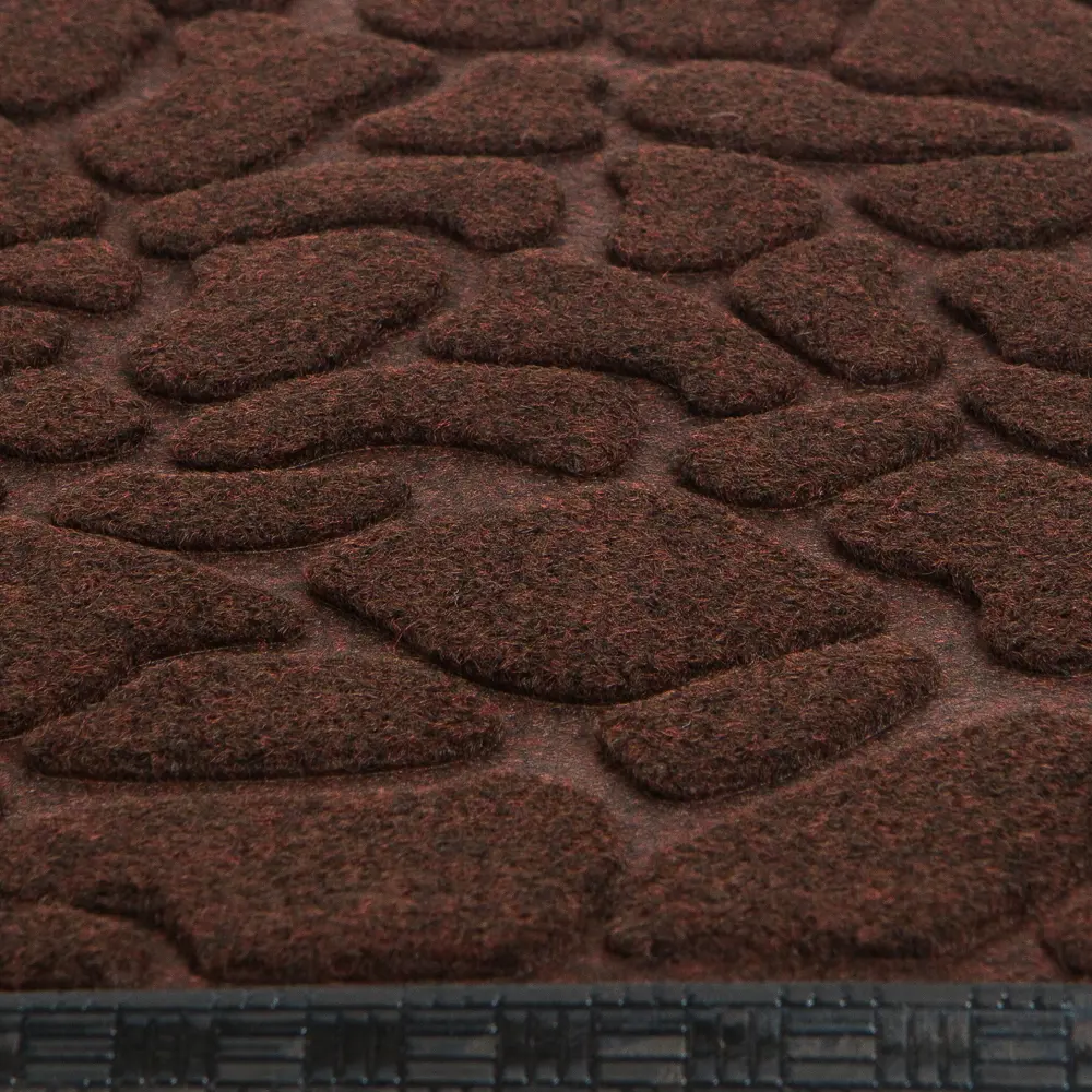 Коврик придверный INSPIRE Lenzo 60×40 см из переработанной резины, коричневый 82761214 STLM-0035630 - Вид №3