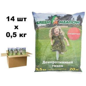 91838259 Семена газона Green Meadow Декоративный стандартный газон 14шт по 0.5кг STLM-1356940