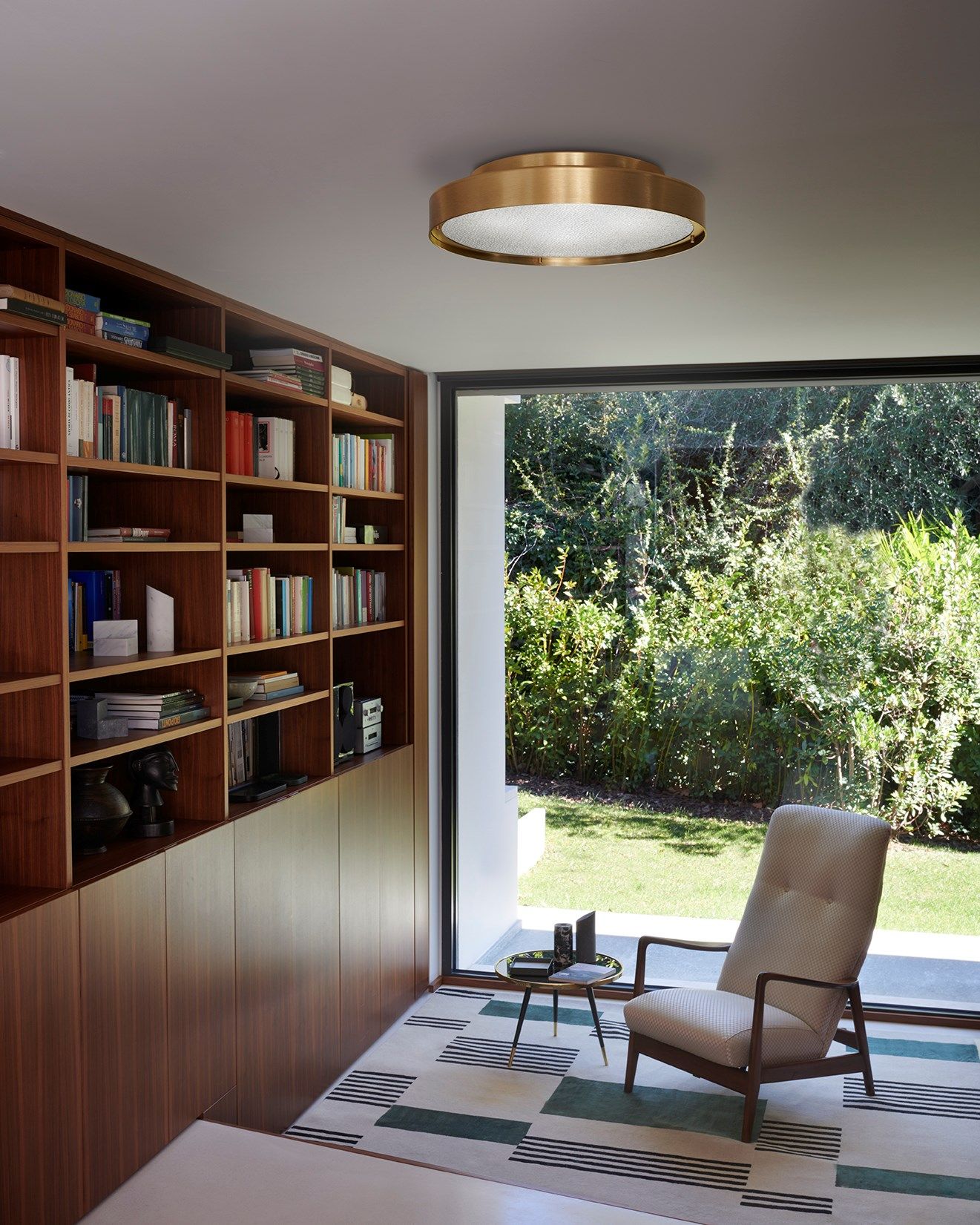 Металлический светодиодный потолочный светильник Oluce Berlin ARCH-00055902 - Вид №1