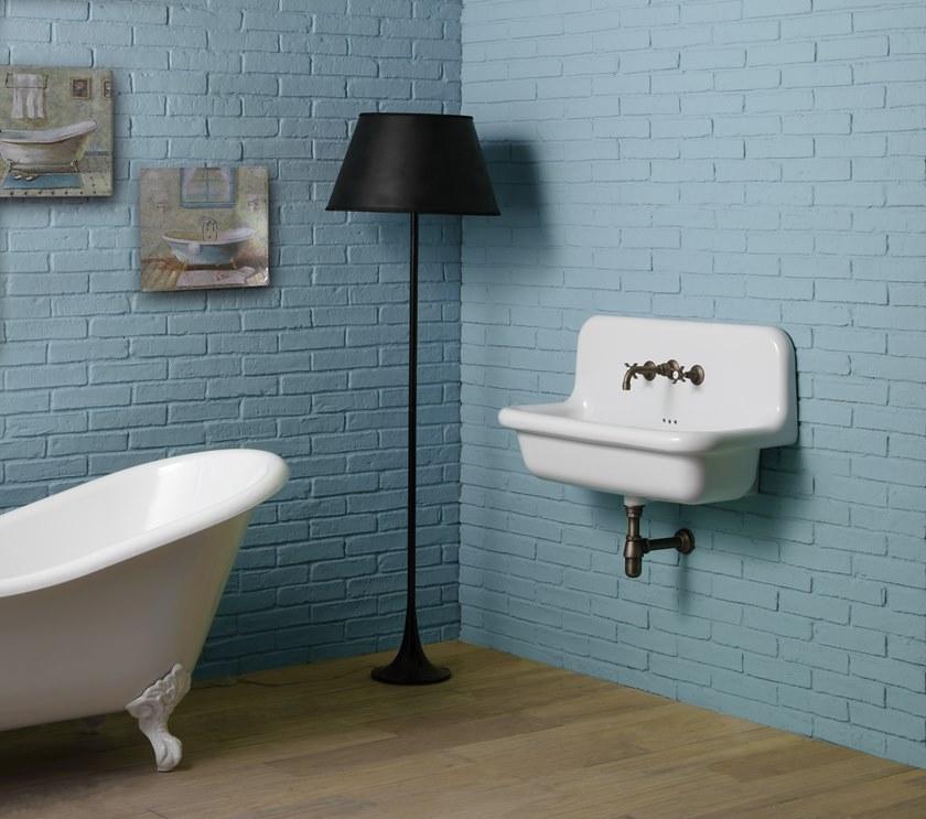 Tcl90b/90c/90dc Подвесная раковина настенная овальная BLEU PROVENCE Truecolors белая - Вид №12