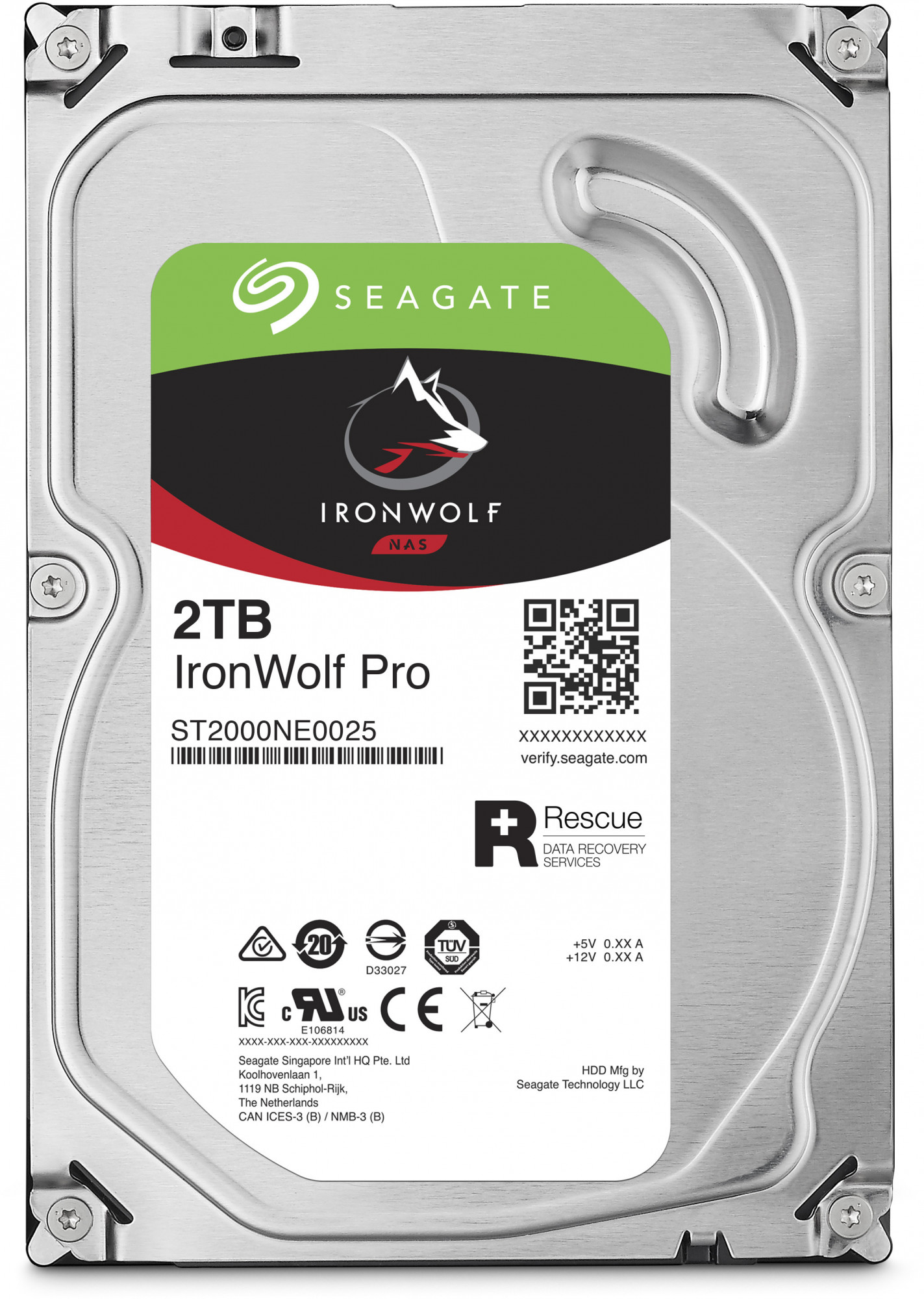 ST2000NE0025 Hdd sata 2tb nas ironwolf pro 7200 6gb/s 128mb Seagate Santreyd 