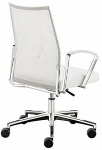 Sesta Сетчатое офисное кресло с 5 спицами и подлокотниками Win Wr-247