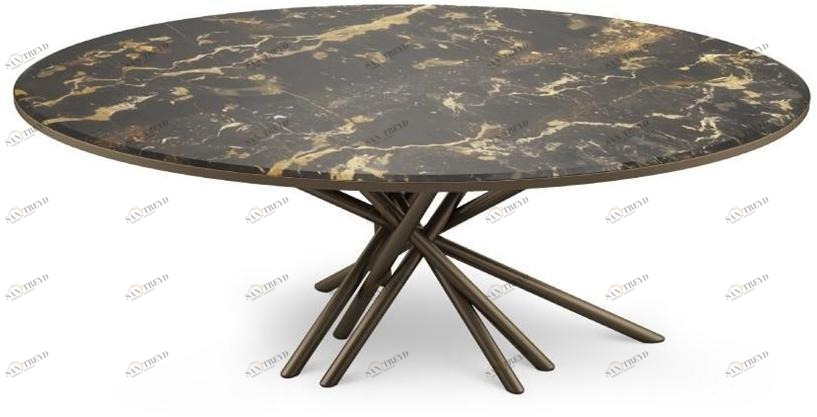 Malabar Овальный обеденный стол из мрамора Duchess sun-id-1498037