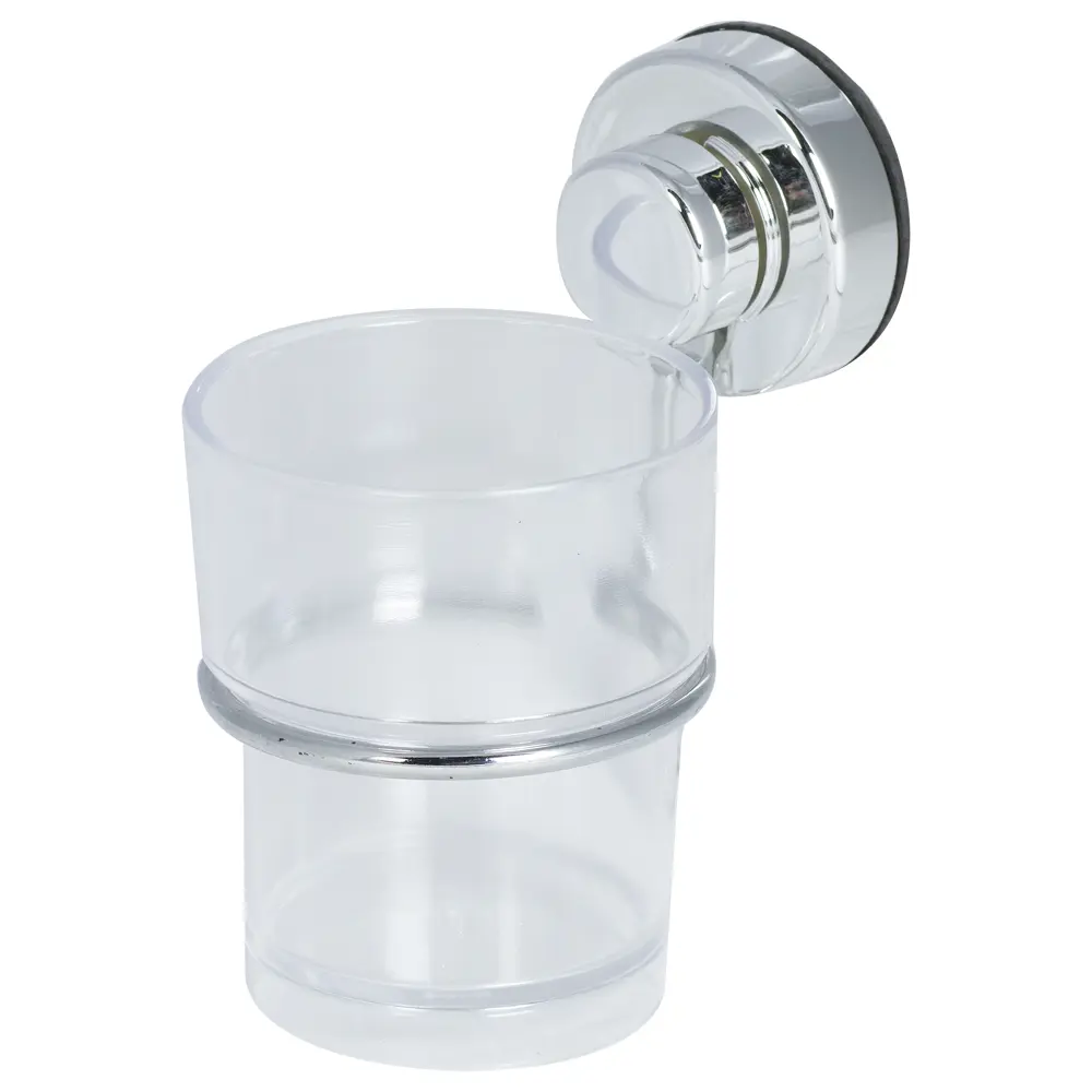 Стакан подвесной для зубных щёток Sensea «Simply Lock», цвет хром STLM-2108050