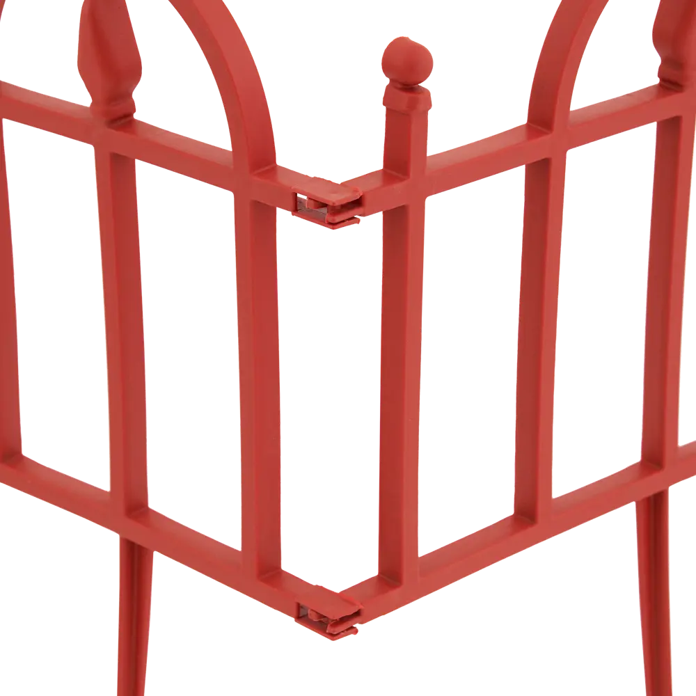 Заборчик 40x60 см полипропилен красный 5 шт Santreyd STLM-2209051 - Вид №1