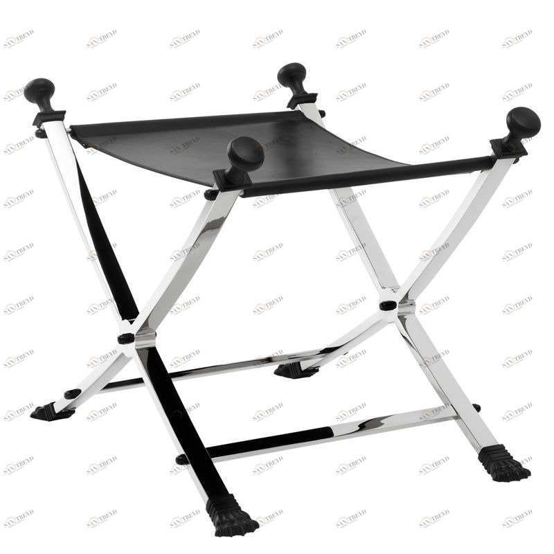 Табурет Gunzburg от Eichholtz EICHHOLTZ EICHHOLTZ 060459 Хром 