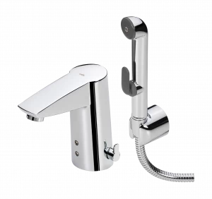 Oras 2826FTZ Смеситель для умывальника, 9/12 V, Bluetooth 2826FTZ Cubista Хром