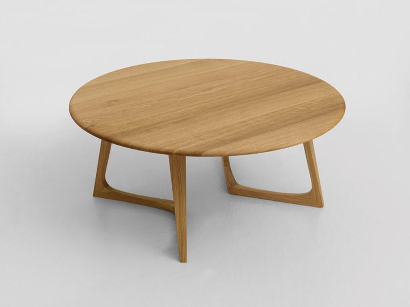 ZEITRAUM Журнальный столик из массива дерева для гостиной Twist sun-id-1488492 - Вид №5