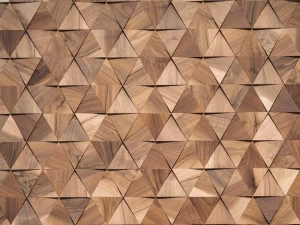 Wonderwall Studios Трехмерная обшивка интерьеров деревом Ukrainian walnut