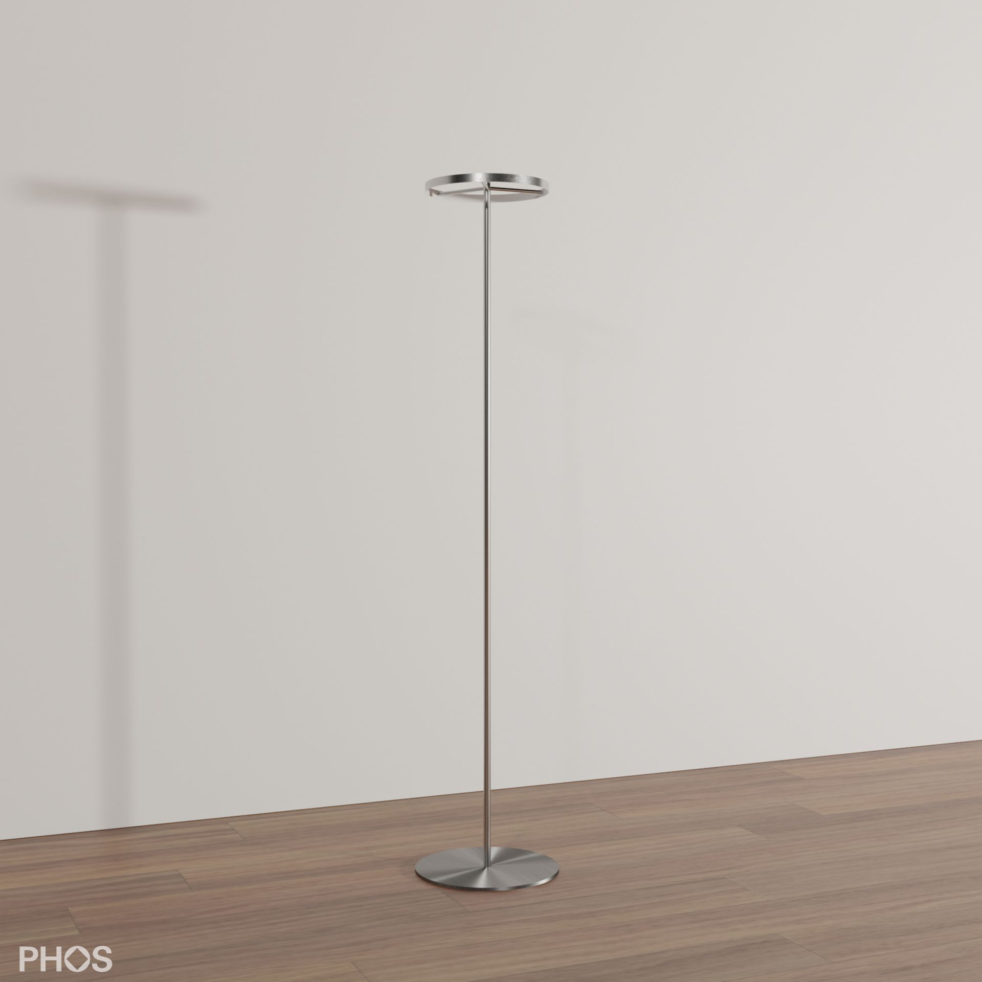 GSTCE Круглая вешалка для одежды, опорная плита: нержавеющая сталь. PHOS 